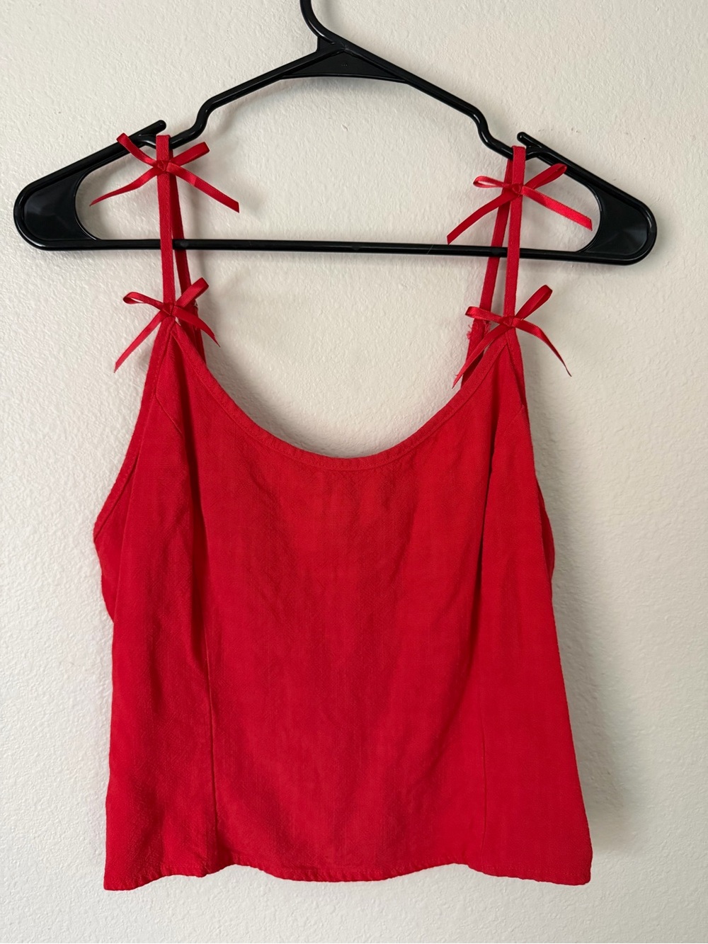 Sienna Sky Red Bow-Detail Camisole